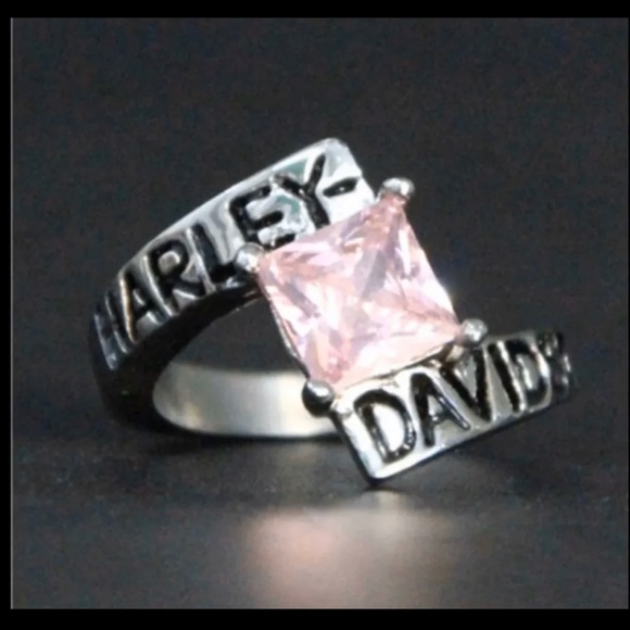 Harley-Davidson Jewelry - - Limited! 🌸💐HD Pink Stone Rings